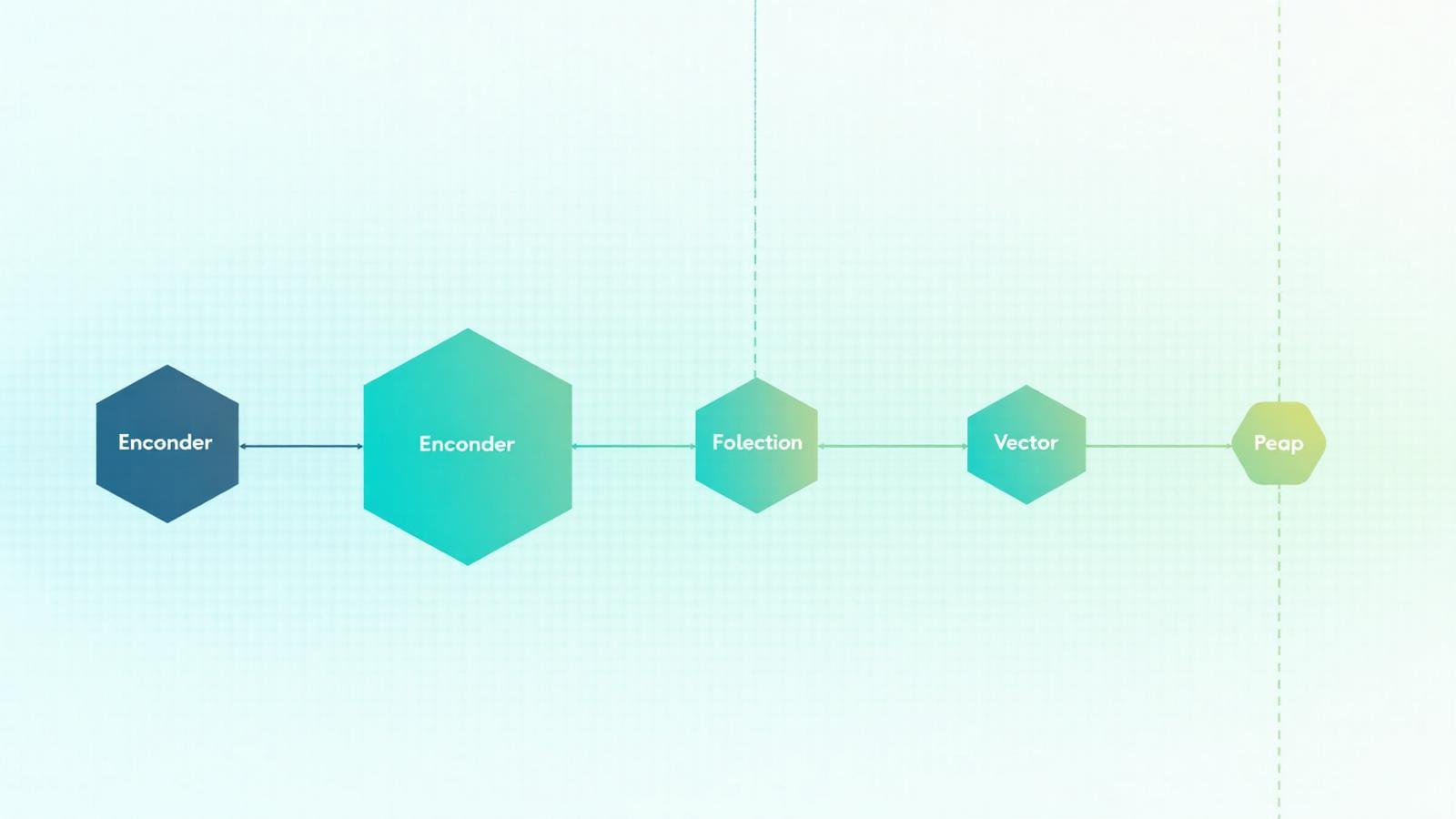 Diagram showing the embedding encoder pipeline from text to vectors